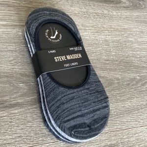 NWT Steve Madden (5 Pack) No-Show Socks